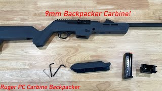 Ruger PC Carbine Backpacker How to change your Mag Adapter Included [upl. by Airretnahs]