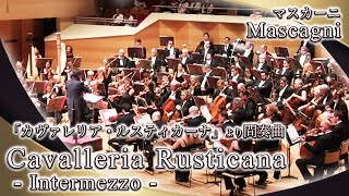 【240万回再生】マスカーニ「カヴァレリア・ルスティカーナ」より間奏曲｜オペラ・歌劇｜フルオーケストラ演奏［吉田裕史指揮］ [upl. by Aruabea]