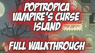 Poptropica  Vampires Curse Island Full Walkthrough [upl. by Eruot17]