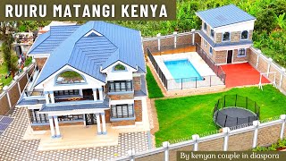 How This Kenyan Couple In Diaspora Built A Stunning Villa Caden Rock Villa Ruiru Matangi 🇰🇪 [upl. by Etnemelc181]