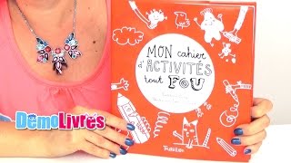 Mon cahier dactivités tout fou  Livre Enfant 68 ans  Démo Livres [upl. by Bernstein]