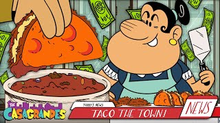 Rosa Makes the BEST Tacos Ever 🌮  quotTaco the Townquot Full Scene  The Casagrandes [upl. by Fini]