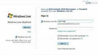 Windows Live SkyDrive  Overview [upl. by Eilac]