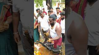 Yellamma Thalli Mekapothu Santhi  Golconda Talwar Shiva Potharaju Saman Pooja youtubeshorts [upl. by Aynekat]