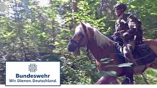 Taktische Ausbildung beim Reitzug der Bundeswehr [upl. by Sang596]