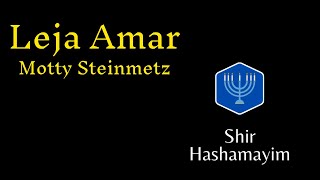 Leja Amar  לך אמר  Canta Motty Steinmetz  A Ti ha Dicho  Traducción libre al español [upl. by Nnasor]