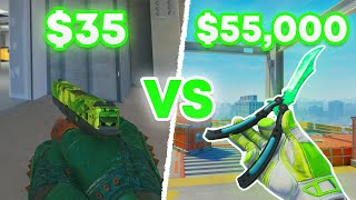 35 vs 55000 Green Loadout on CS2 [upl. by Enid]