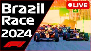 🔴F1 LIVE  Brazil GP RACE  Commentary  Live Timing [upl. by Satterfield]