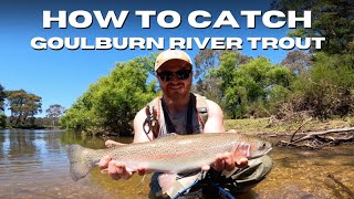 Goulburn River Fishing for BIG Brown and Rainbow Trout  Plus Plenty of Fishing Tips and Techniques [upl. by Flower556]