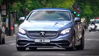 The 350000 Mercedes Maybach S650 Cabriolet A217 spotted in London [upl. by Omrelliug480]