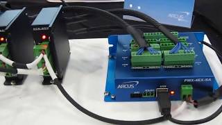 Arcus PMX4EXSA  H2W Linear Stage 2 4axis controller [upl. by Devaj]