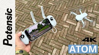 Potensic ATOM  The Best Drone Low Cost  Unboxing  HandsOn  First Flight [upl. by Notsirb135]