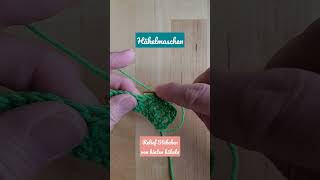 Relief Stäbchen von hinten häkeln crochet tutorial diy reliefstäbchenvonhinten [upl. by Chem]