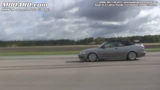 1080p BMW M5 E39 vs Saab 93 Convertible by Nordic [upl. by Araldo848]