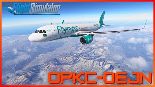 MSFS Live  Real World flynas  FBW a32NX OPS  Karachi OPKC  ✈ Jeddah OEJN [upl. by Dana]