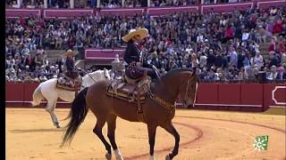 Real Maestranza de Caballería de Sevilla Medalla de Andalucía 2020  Enganches de Sevilla 2018 [upl. by Gerbold]