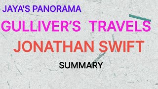 GULLIVER’S TRAVELS BY JONATHAN SWIFT  SUMMARY [upl. by Lateh519]