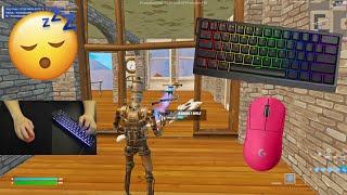 Wooting 60HE ASMR Chill 🤩 Tilted ZoneWars Fortnite Gameplay 4K 240Hz  HandCam [upl. by Jarnagin231]