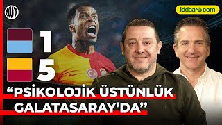 Trabzonspor 1  5 Galatasaray Maç Sonu  Nihat Kahveci Nebil Evren  Gol Makinası [upl. by Eahsram]