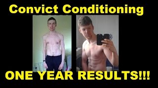 Convict Conditioning 1 Year Results [upl. by Eimmot160]