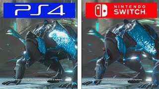 Warframe  Switch VS PS4  Graphics Comparison  Comparativa [upl. by Uuge]