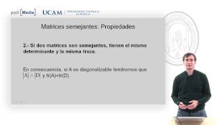 Matemáticas para la Empresa I  Tema 5 Lección 6  Alfonso Rosa [upl. by Eceirehs]