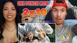 THIS ANIME HAS IT ALL  One Punch Man Reaction S2 Ep 10 [upl. by Revilo]