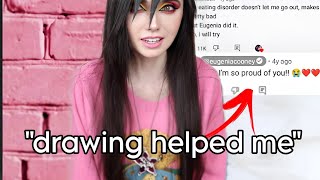 Eugenia Cooneys long lost vlog she says drawing helped during Recovery [upl. by Eugenius]