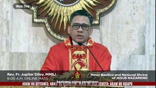 QUIAPO CHURCH LIVE TV MASS TODAY 600 AM NOVEMBER 15 2024 FRIDAY [upl. by Ardnaeel]