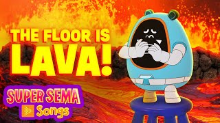 The Floor is Lava Song  Simple Songs for Kids [upl. by Craddock]