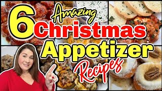 6 UNBELIEVABLE CHRISTMAS APPETIZER RECIPES  MUST TRY HOLIDAY PARTY Foods that are QUICK amp EASY [upl. by Brookes260]