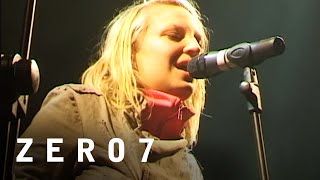 Zero 7 Feat Sia  Distractions The Big Chill Festival 2001 [upl. by Anawat]