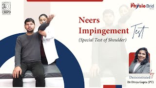 Neers Impingement test  Special Test of Shoulders [upl. by Browning]