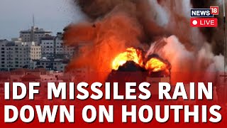 Israel Vs Hamas News LIVE  Israel Strikes Houthi Targets In Yemen  N18G  English News Live  N18G [upl. by Ybor886]