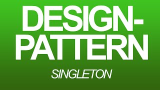 DesignPattern German  Singleton [upl. by Pepillo]