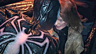 Symbiote SpiderMan Loses Control amp Kills MJ Secret MJ Death Animation 2023 SpiderMan 2 PS5 [upl. by Eelyah402]