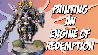 Painting Warhammer 40k Adepta Sororitas Engines Of Redemption [upl. by Eiramnaej]