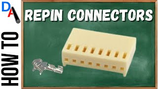 How to Repin Connectors [upl. by Dlanger598]