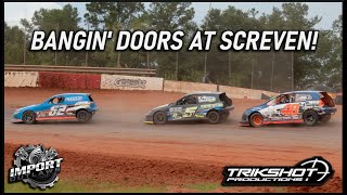 This Race Was UNHINGED Fighting For The Lead At Screven Motor Speedway [upl. by Hsital]