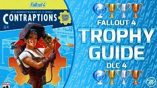 Fallout 4 Contraptions Workshop DLC  Trophy Guide and Roadmap ALL 33 TROPHIES  100 COMPLETION [upl. by Revolc337]