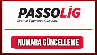 Passolig Telefon Numarası Değiştirme  Numara Güncelleme Passolig [upl. by Yojenitsirk959]