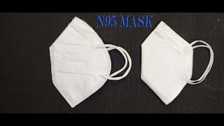 How To Make N95 Mask At Home  DIY N95 MASK [upl. by Ravi817]