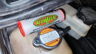 Alumaseal Stop Leak Radiator Mari Kita Coba [upl. by Aldo857]