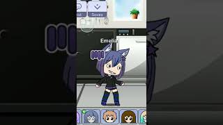 Emelia failed 🤣gachalife edit memesvideo hanali animation [upl. by Tichonn]