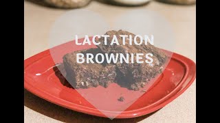 Lactation Brownies [upl. by Bushey]