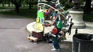 One Man Band at Boston Public Garden [upl. by Modnar30]