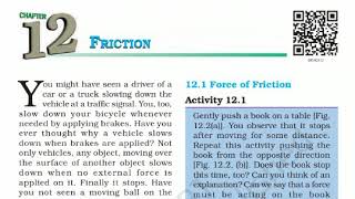 quotquotFRICTION  chapter 12  activity 121 class 8 science NCERT [upl. by Eleumas]