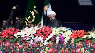 40 Jahre Islamische Revolution Iran will weiter aufrüsten [upl. by Glarum]