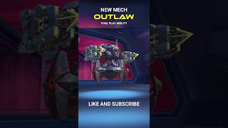 NEW MECH OUTLAW  FOUL PLAY ABILITY  MECH ARENA MechArena [upl. by Eissoj]