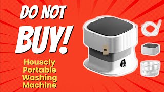 DONT BUY HOUSCLY PORTABLE WASHING MACHINE BEFORE WATCHING THIS 🚫🧺 9 REASONS [upl. by Kym]